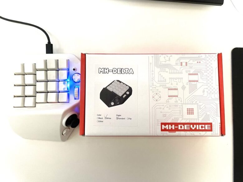 MH-DEVICE MH-delta 片手用キーボード