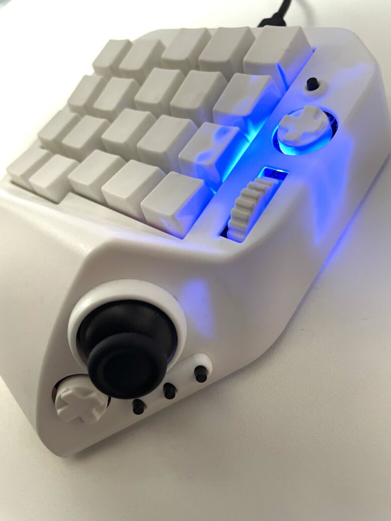 MH-Device MH-Delta 片手・左手キーボード 黒 キーボード